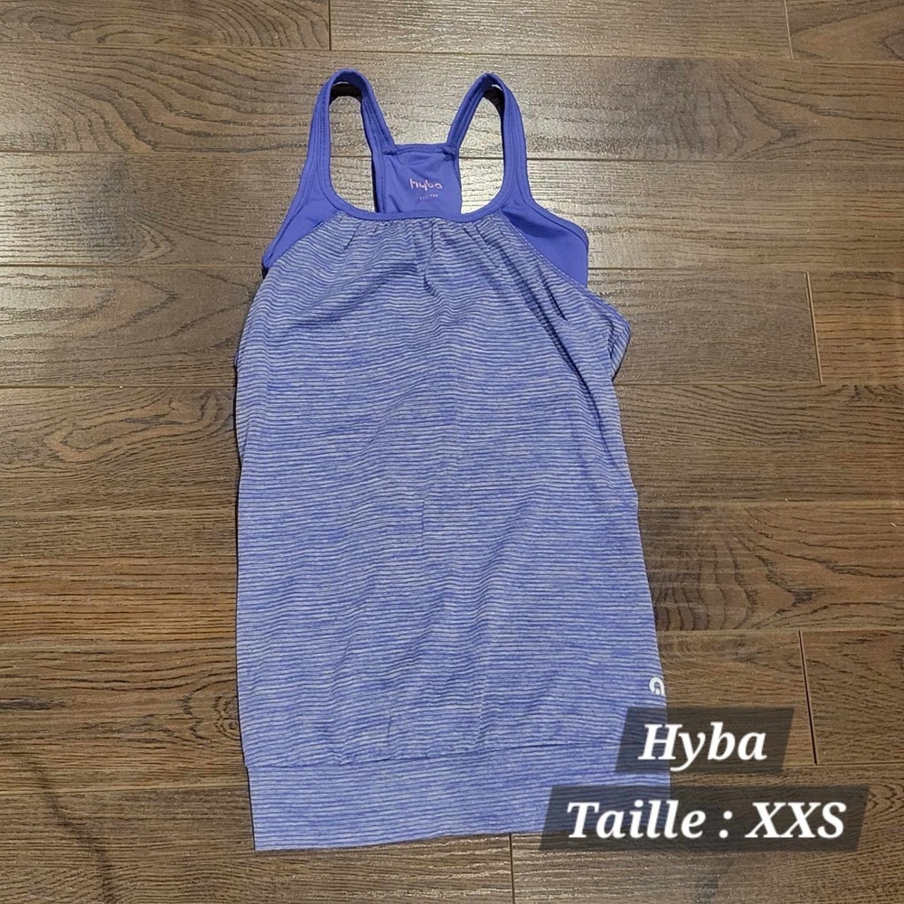 Women's Purple Tank Top Activewear